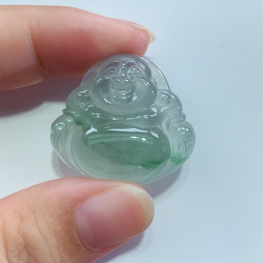 颈饰未镶嵌翡翠佛