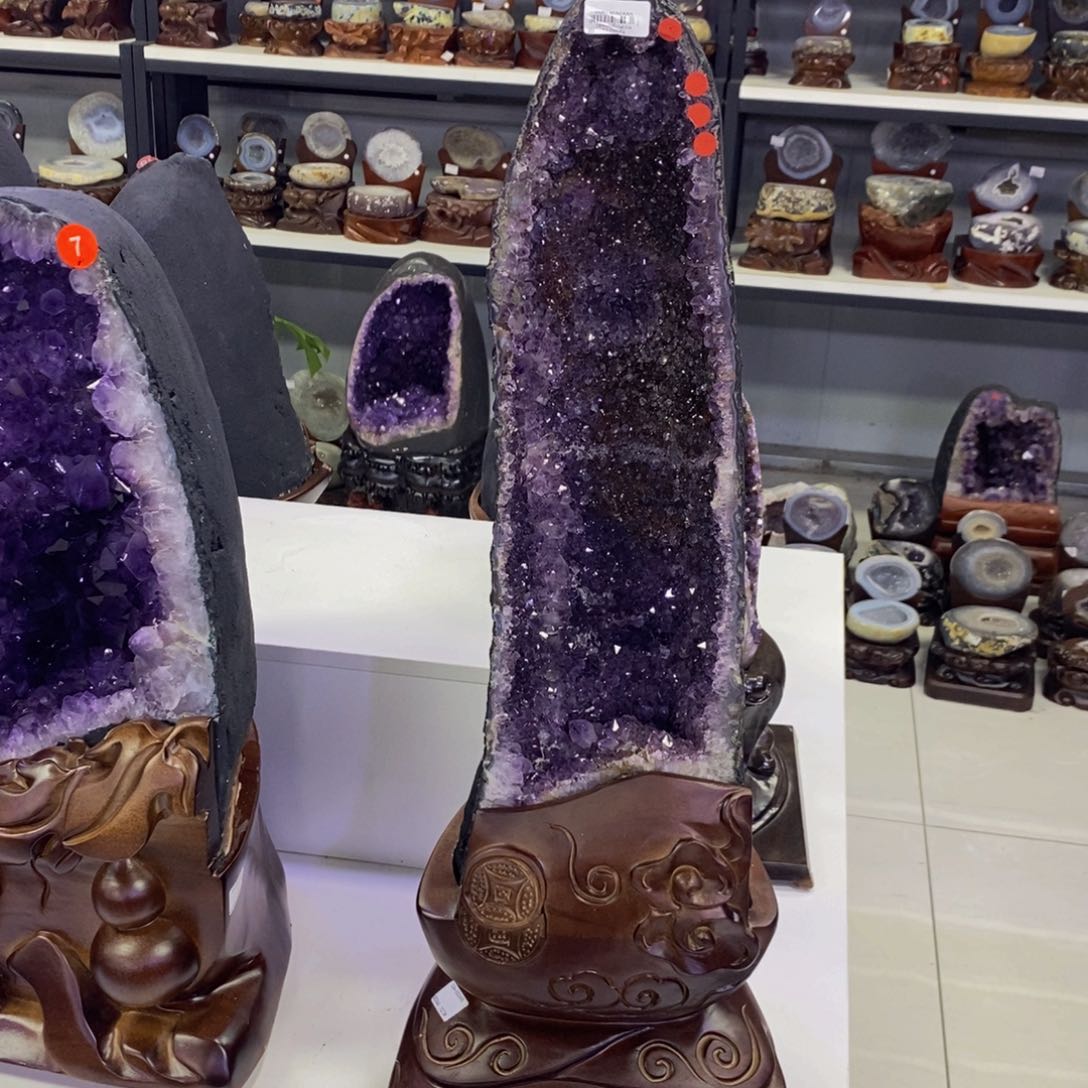 未镶嵌大型摆件（非配饰）紫晶