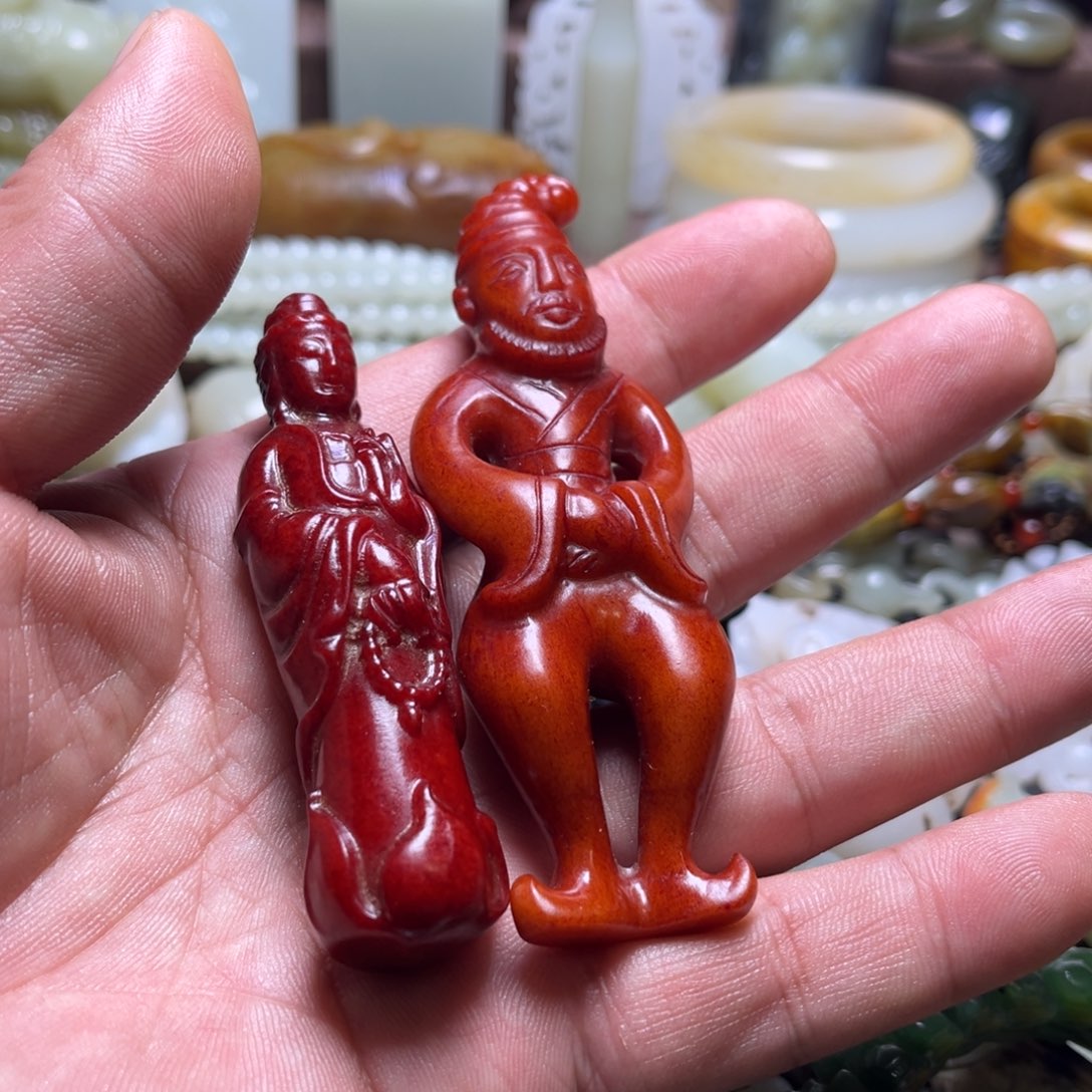 用***6和田玉未镶嵌挂件