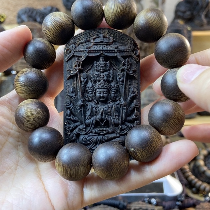 木情*哥芽庄绿奇楠一套