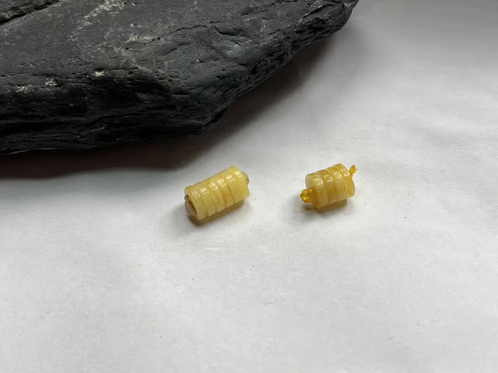 天然蜜蜡隔片配饰圆珠配饰隔片《套装随机发》4片装