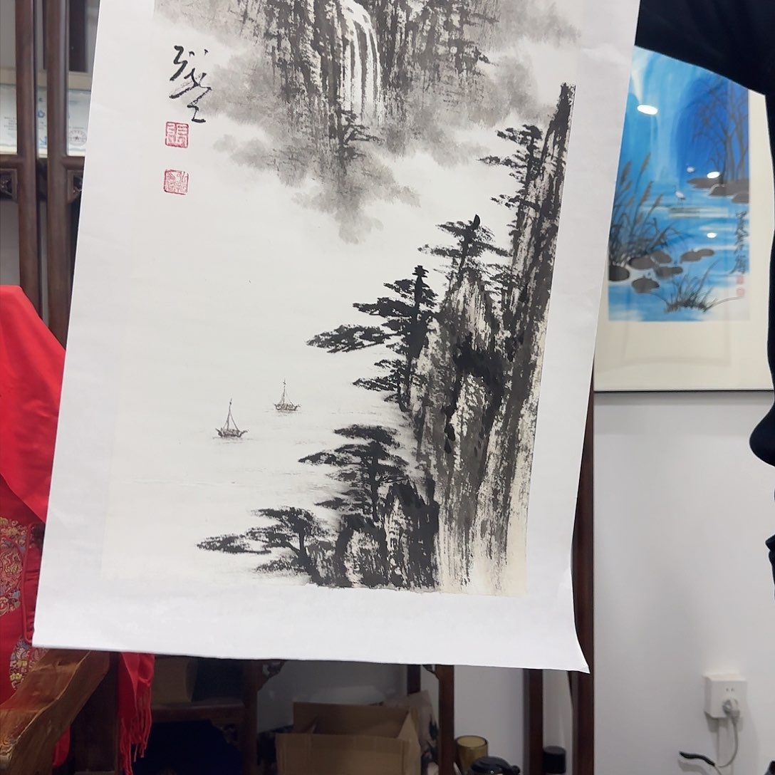 国画张一哲：六届中国当代国画家副主