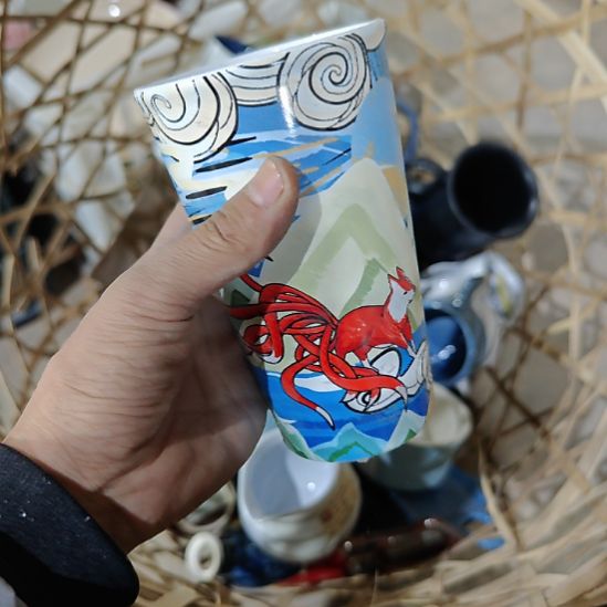 杯陶瓷杯碗盘微瑕疵介意慎拍