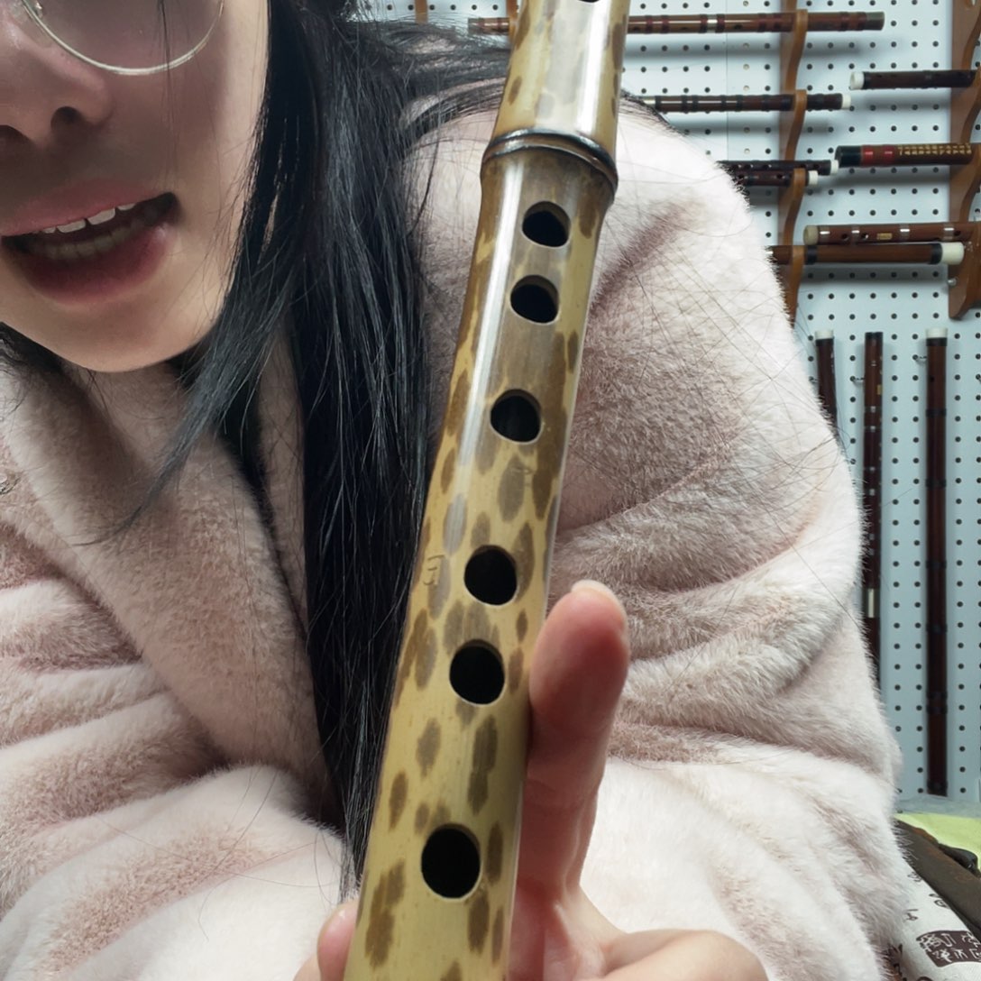 苦竹一节e调直播笛子