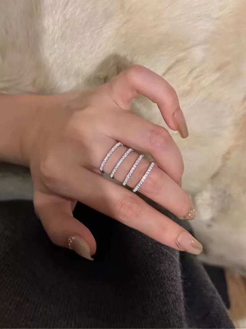 【NK】法国轻奢半镶女戒