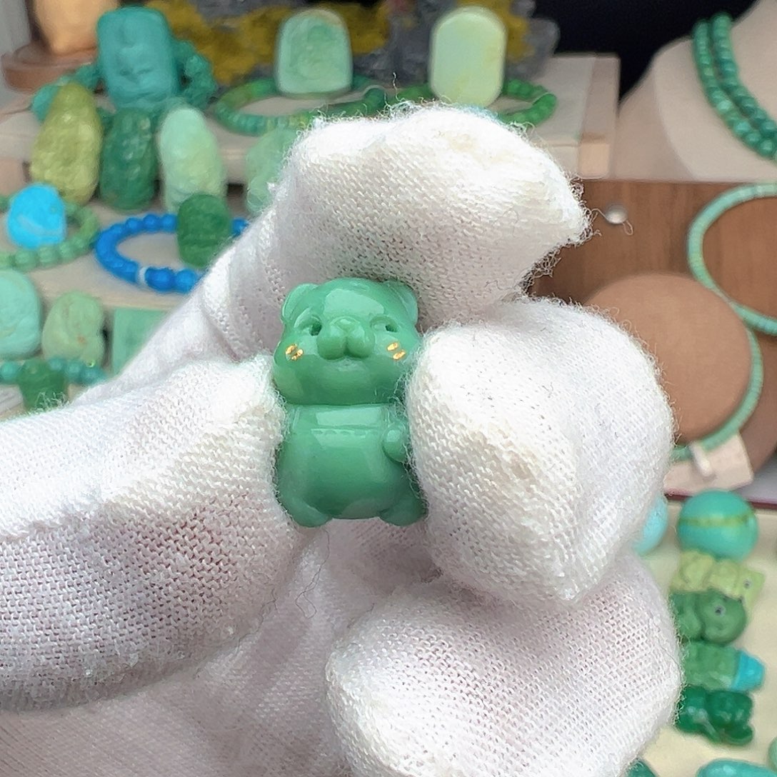 绿松石未镶嵌主播夏