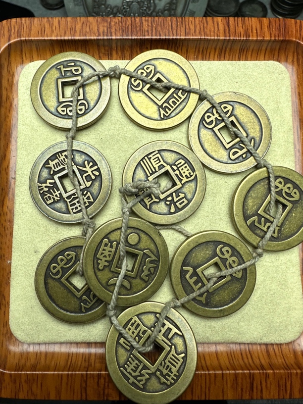 复古家居 五朝五帝工艺品摆件