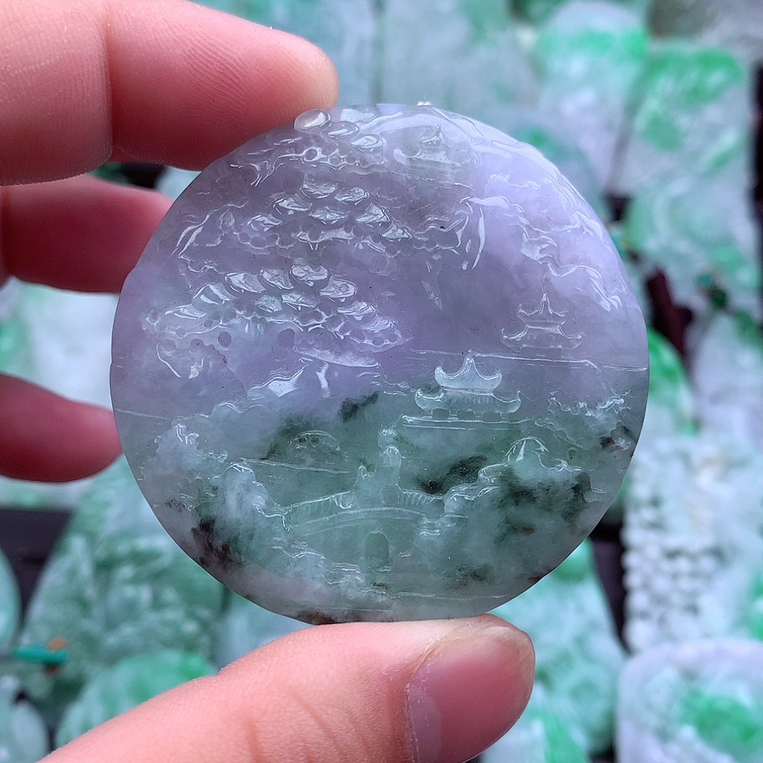 翡翠吊坠(不含链)未镶嵌