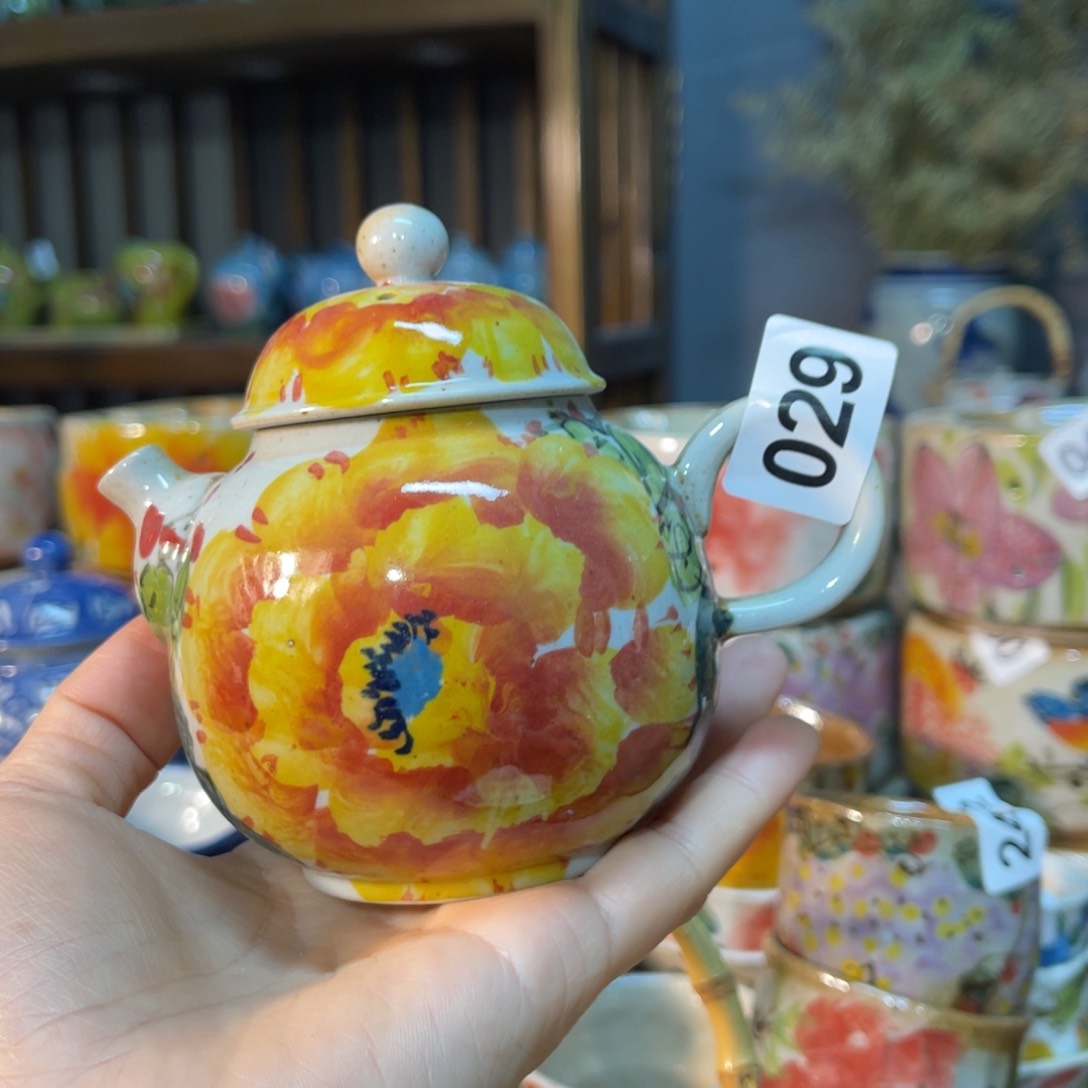 杯素浅陶瓷手工手绘