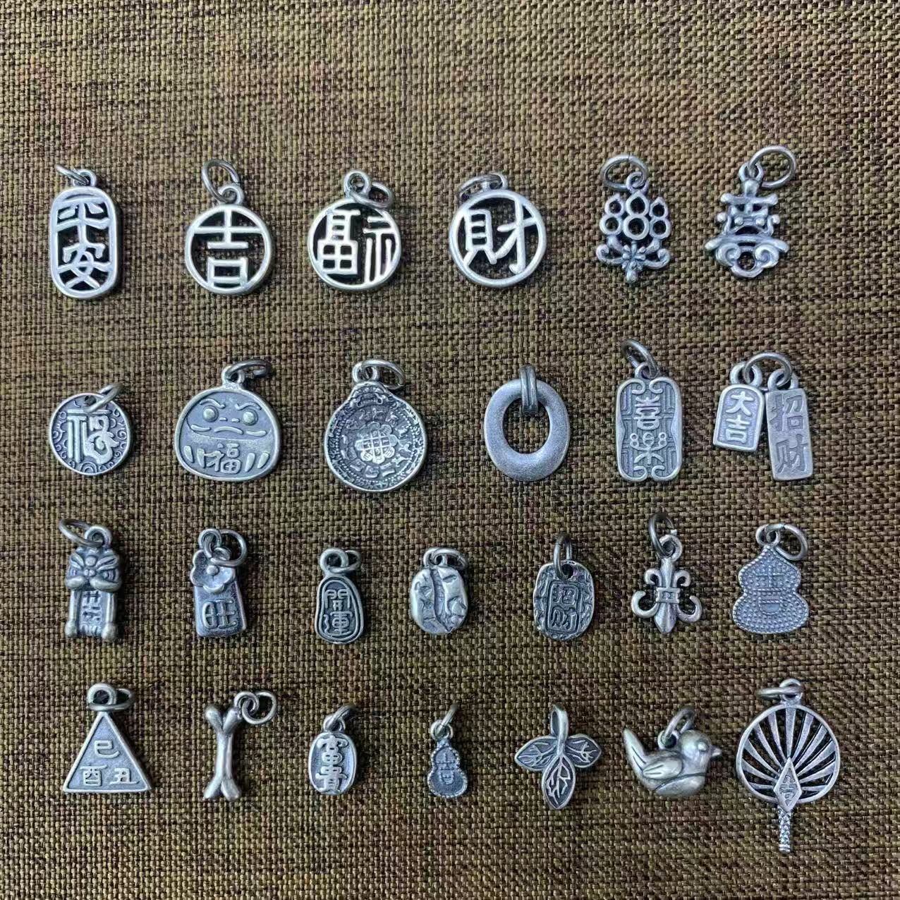 925银银制品 925银配件滴流珠子流苏直播间链接勿乱拍百搭