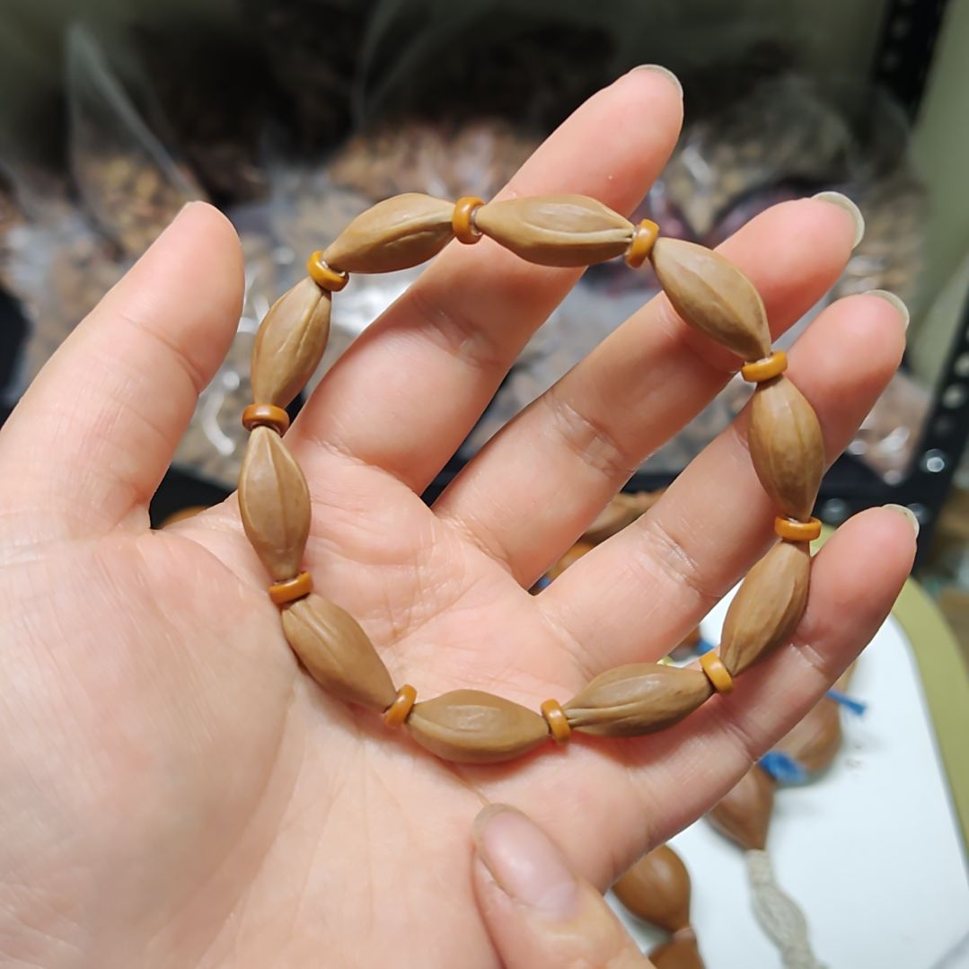 吊坠橄榄核0.9尺寸原皮全品手串