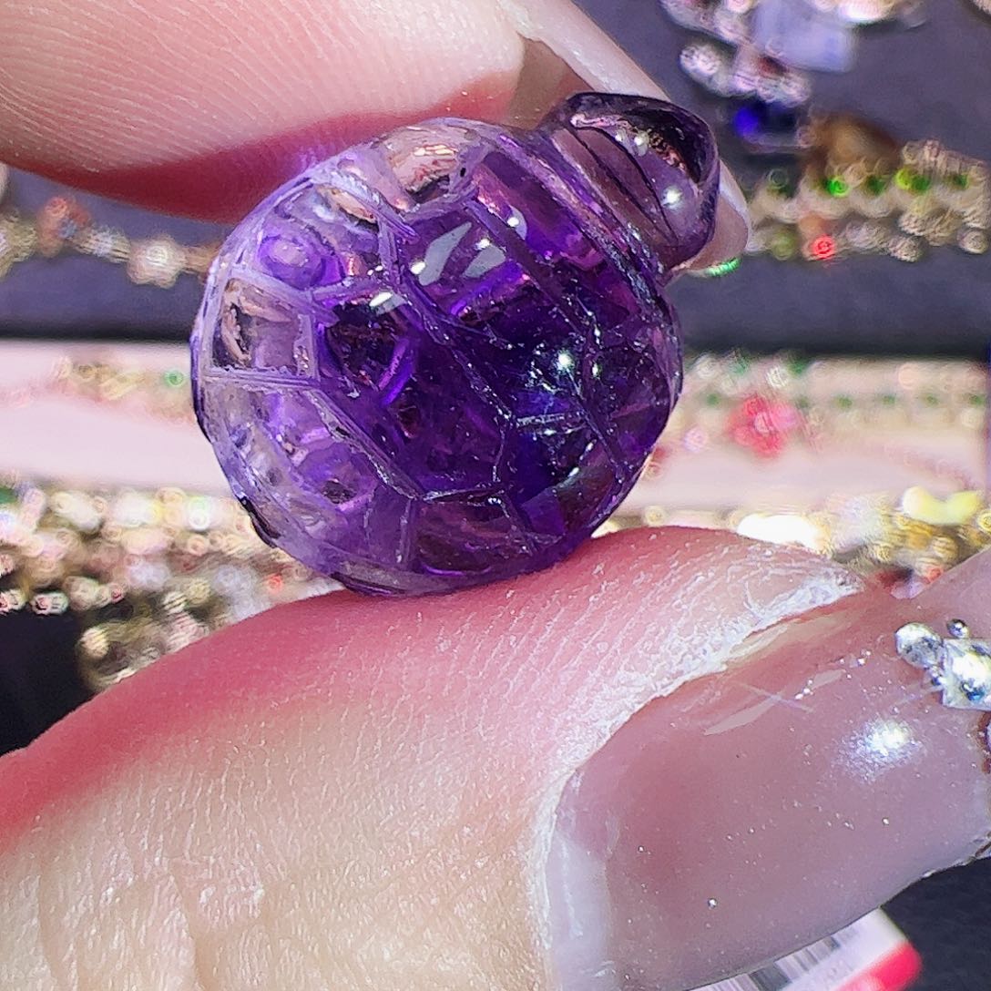 紫晶紫水晶未镶嵌