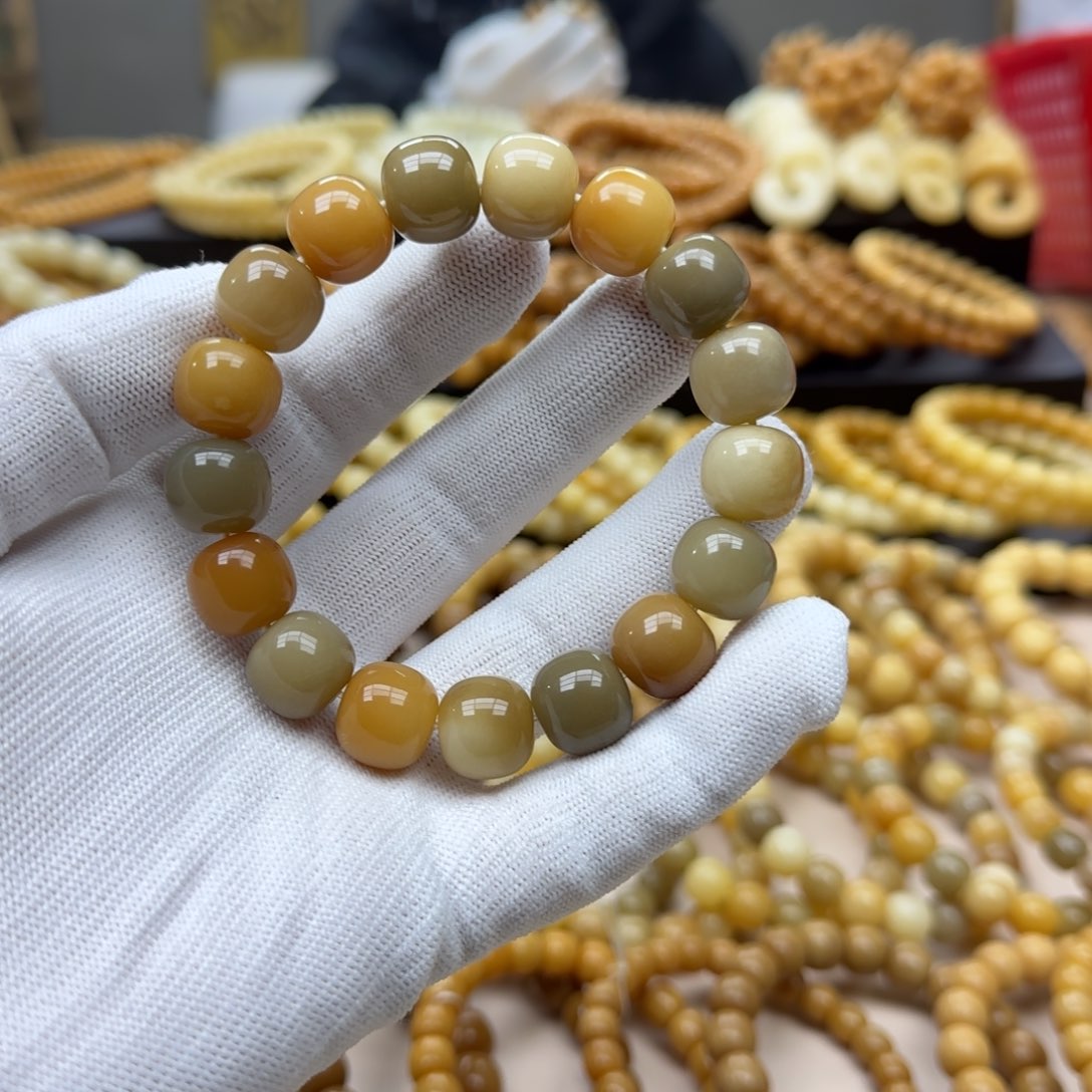 手串菩提根/象牙果13.14 5年 鬼工