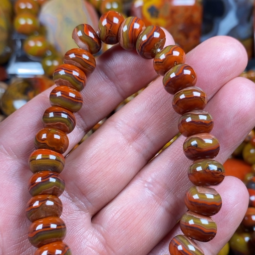【闪购商品】玛瑙/玉髓手链未镶嵌性**逸