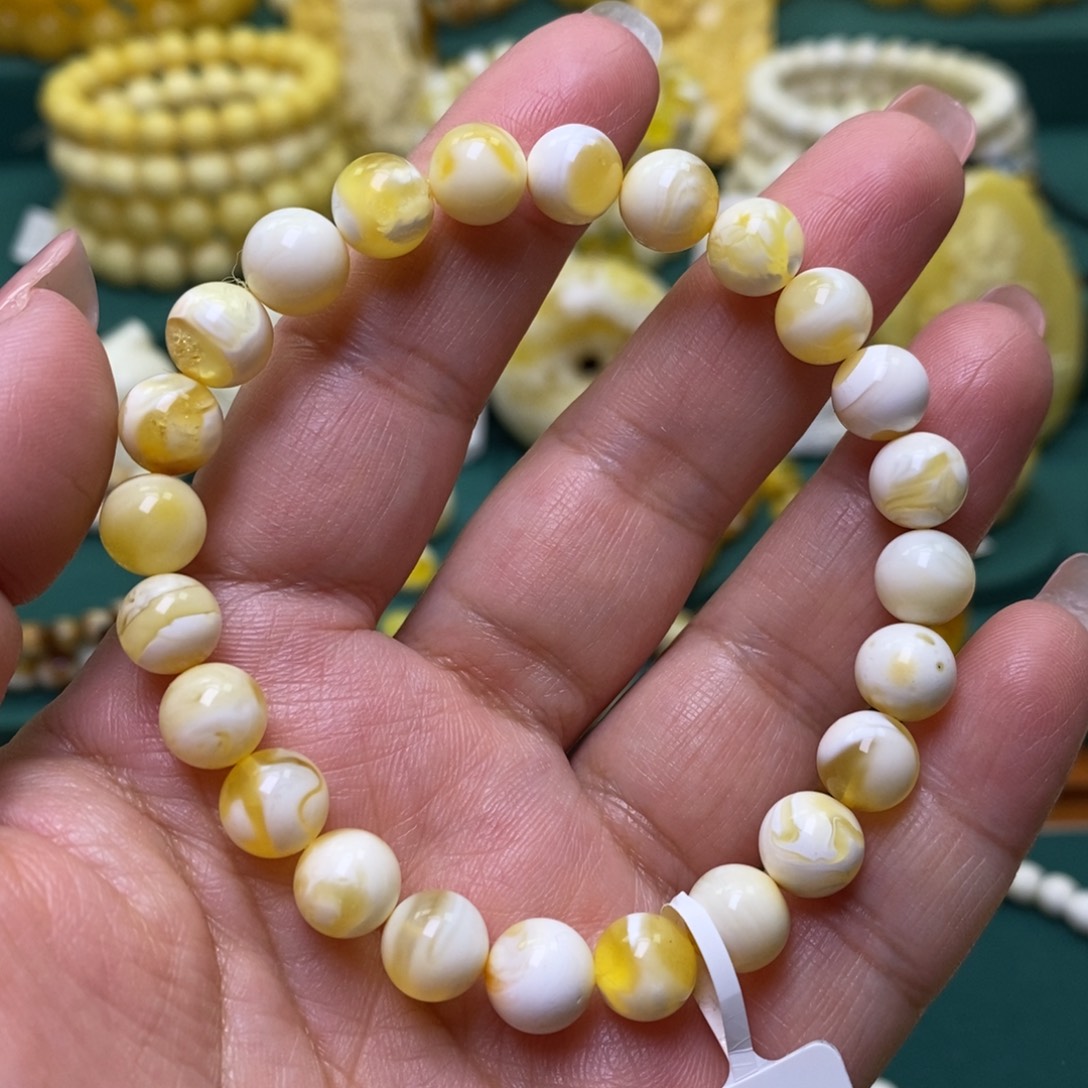 蜜蜡未镶嵌裸石8➕