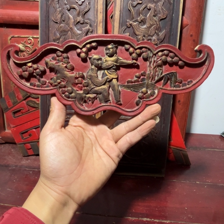 放***方木木雕工艺品摆件