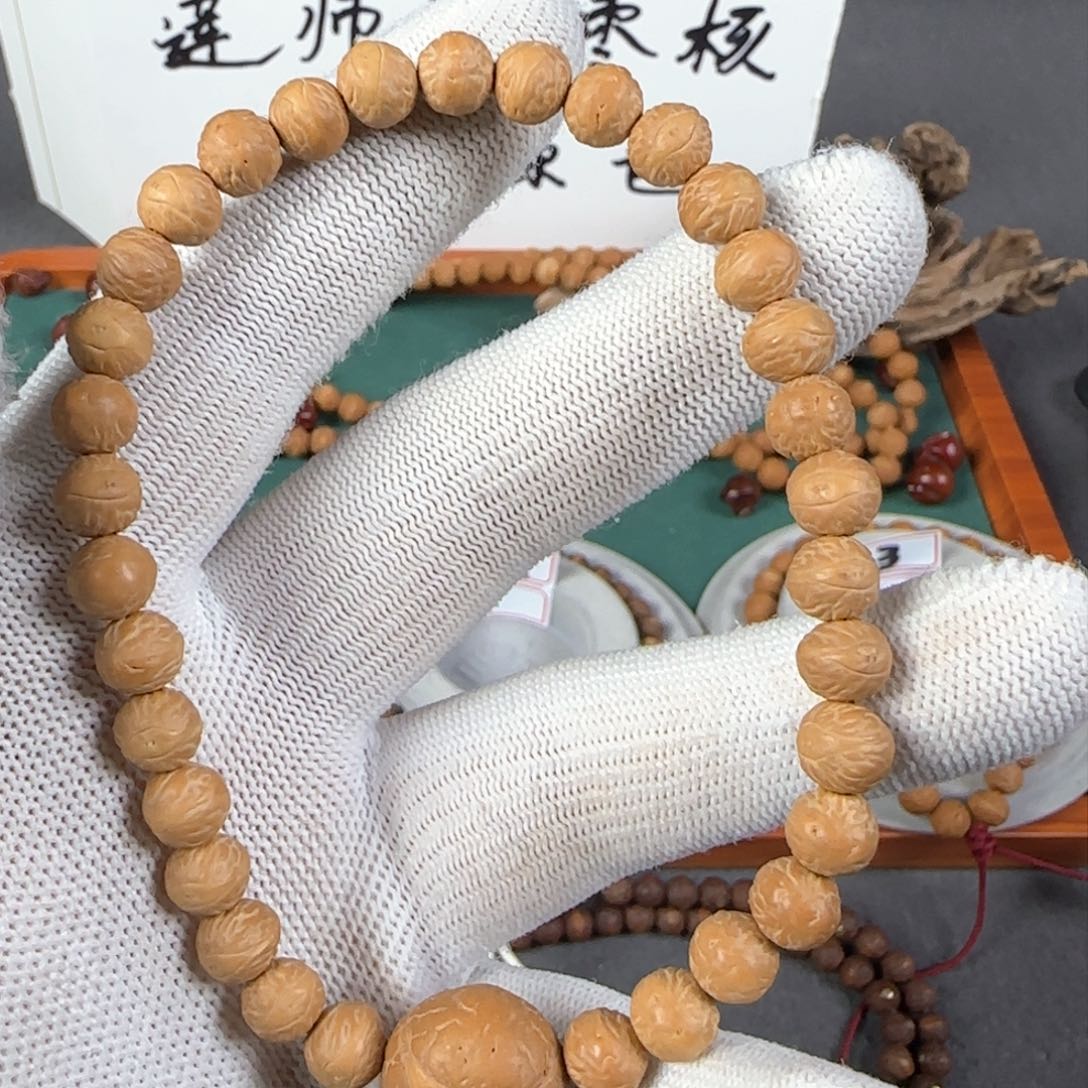 莲花菩提手串莲师酸枣核福利手串