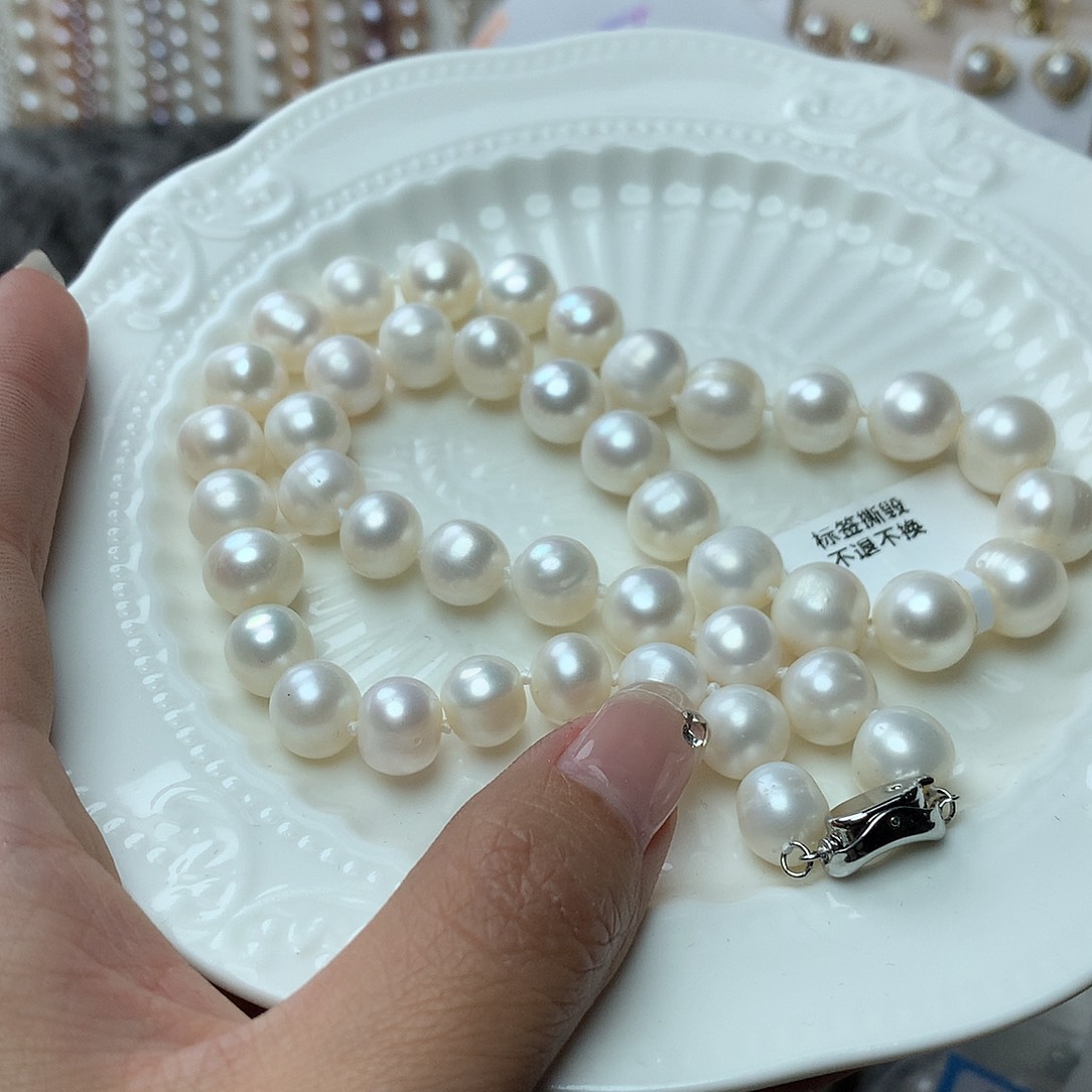 淡水珍珠10-11未镶嵌n88项链
