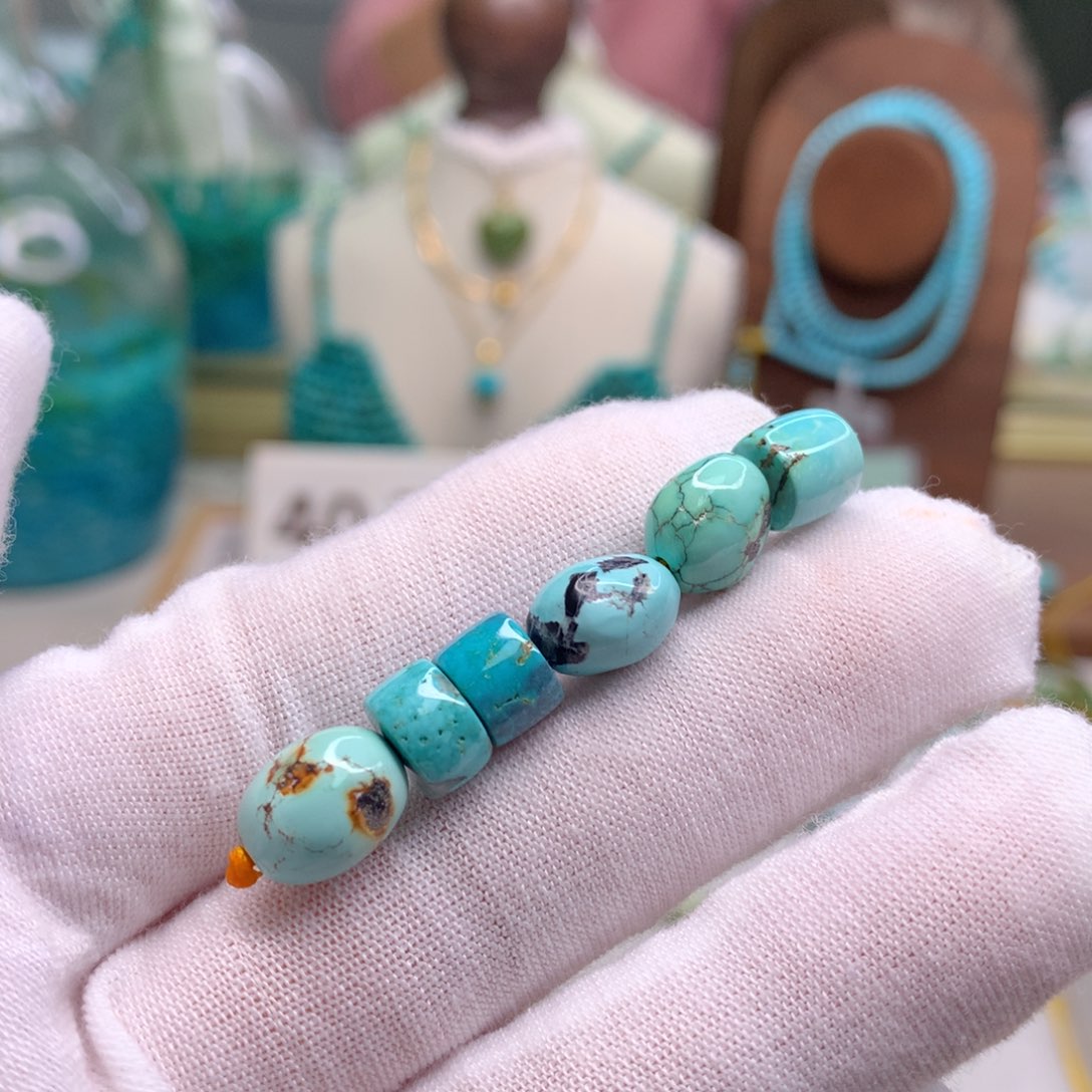 绿松石未镶嵌配饰