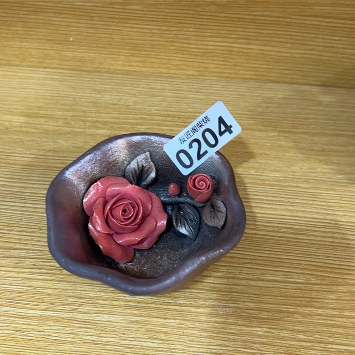 柴烧茶器，纯手工制作