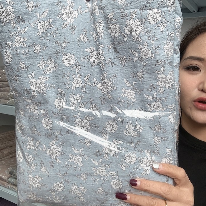 棉棉好看的双人被套