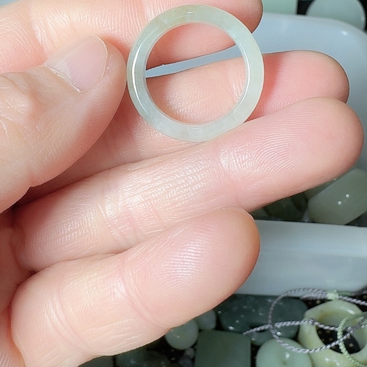 和田玉（糖玉）戒指未镶嵌