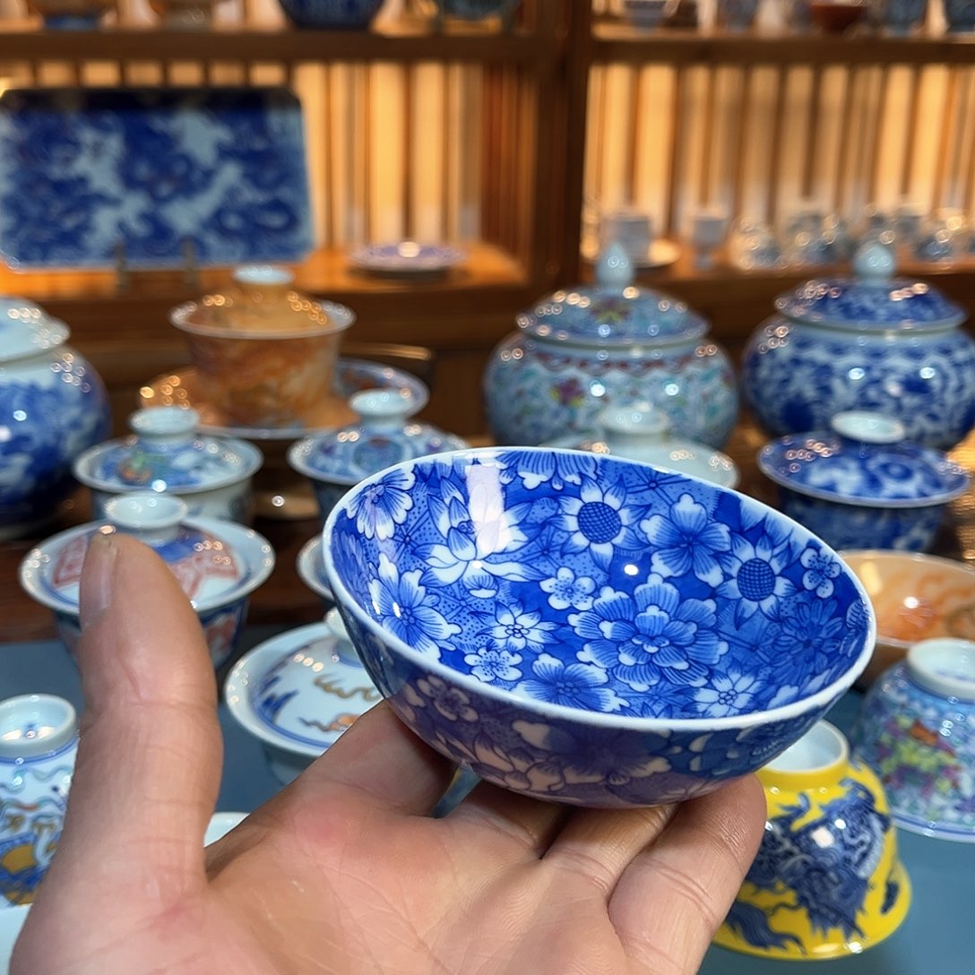 錡镇堂手工手绘杯