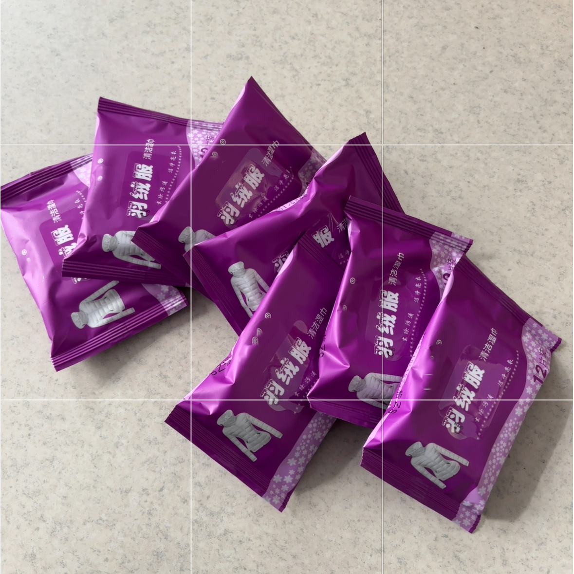 艳艳精选~羽绒服去渍清洁湿巾