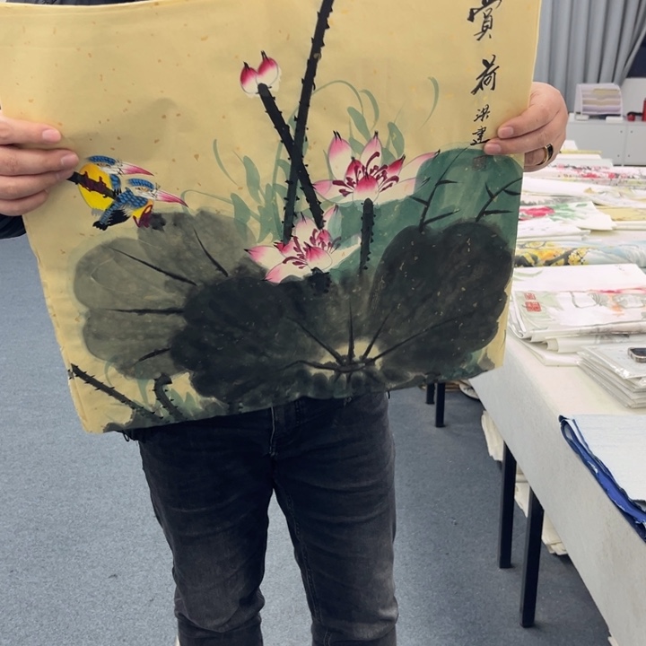 国画绘画手绘作品