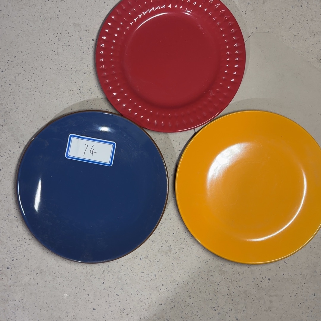 x***x直播特惠八寸浅盘三支装微瑕