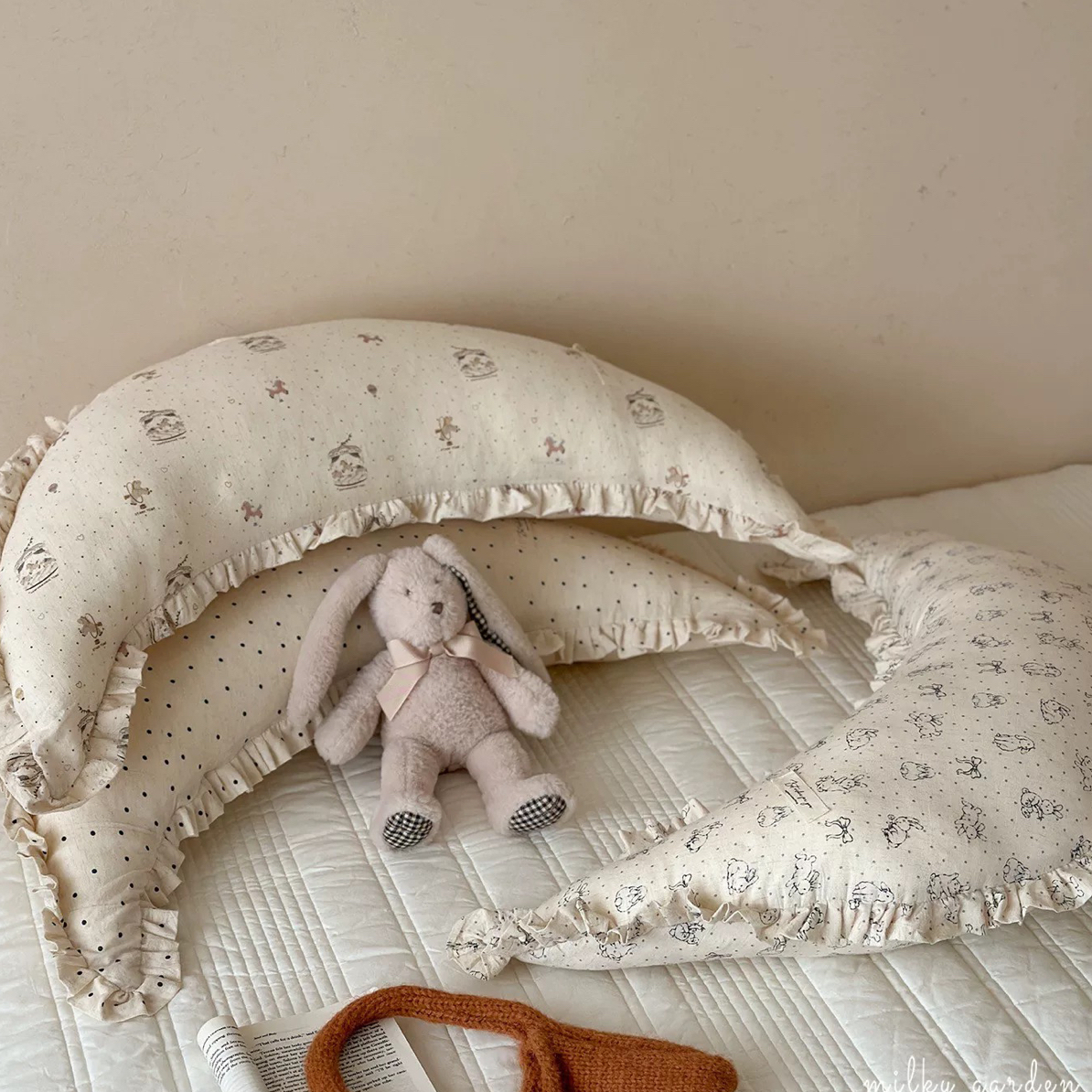 【HS韩系轻奢棉麻系抱枕靠枕】简约ins风极简柔软百搭