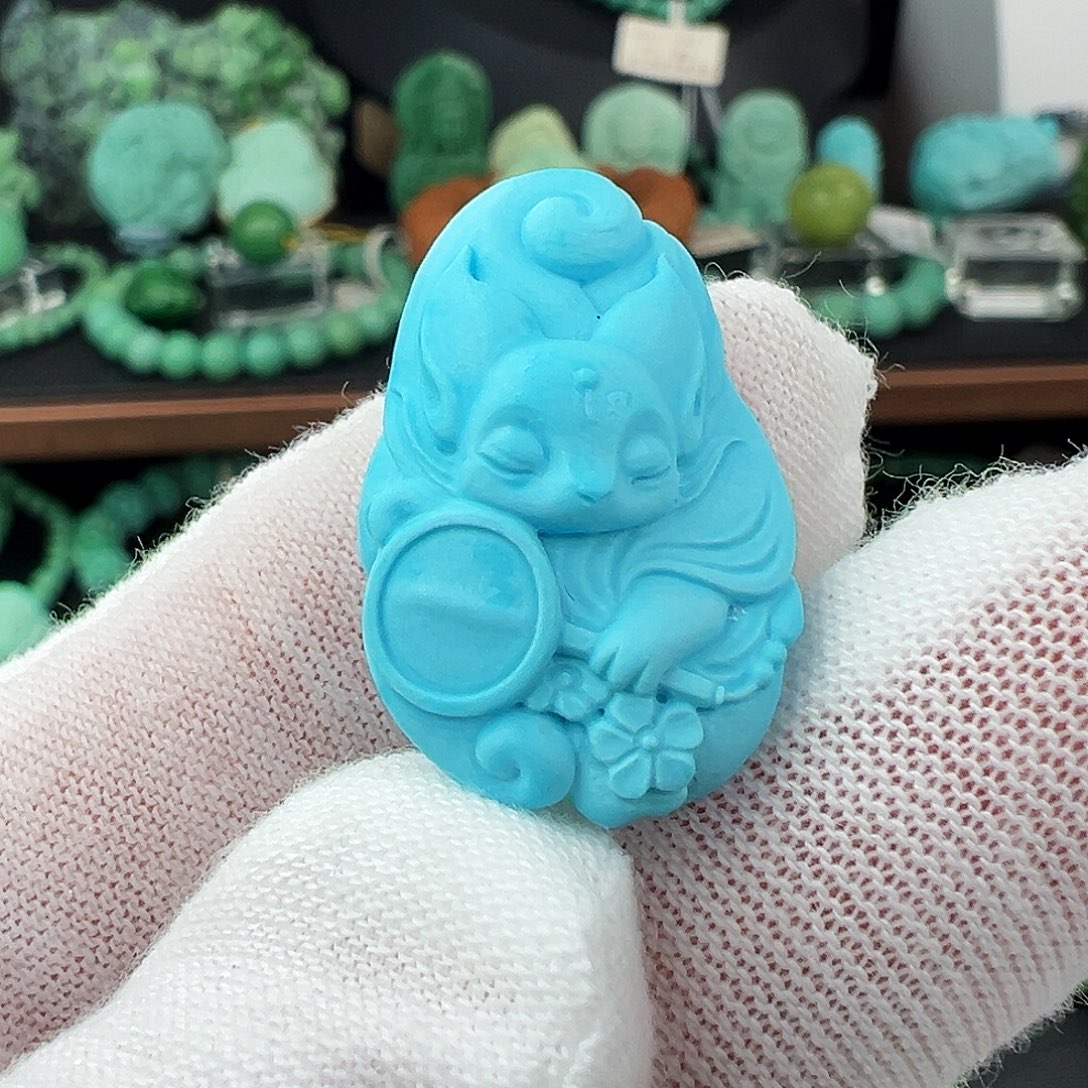 绿松石未镶嵌绿松石主播万丽