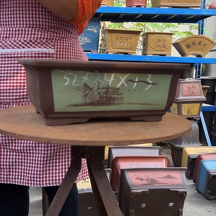 32绿马槽花盆花盆花盆