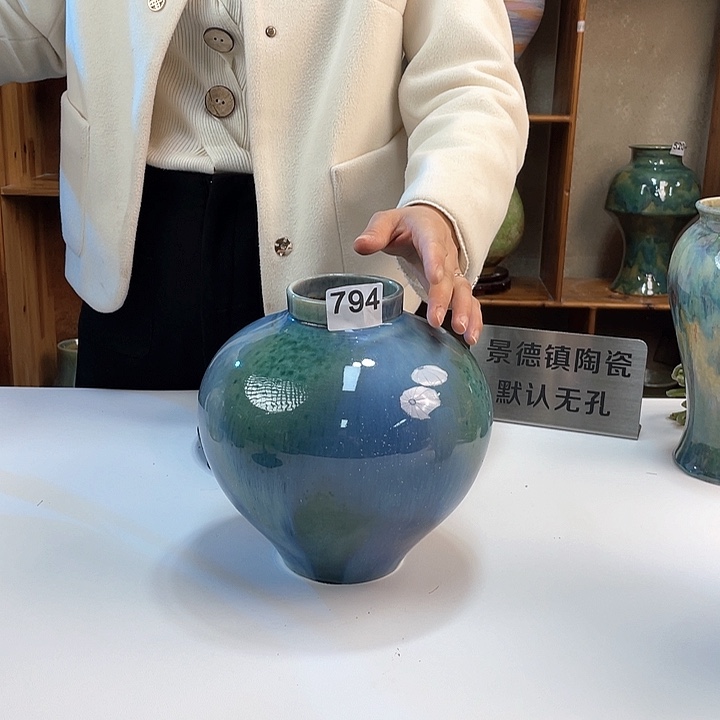 摆件瑕794 景德镇陶瓷艺术精品