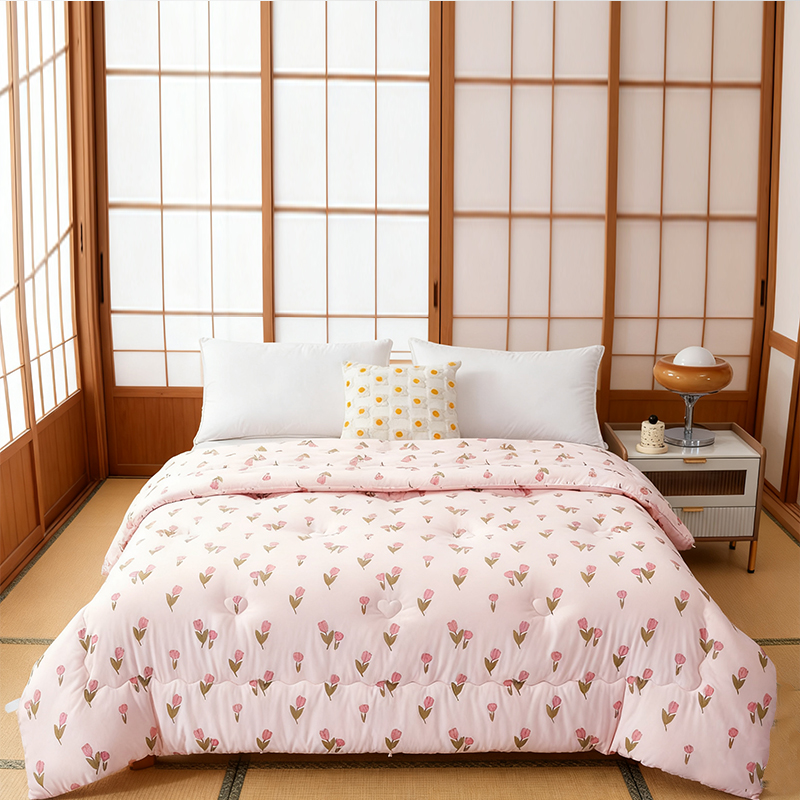 BLACK·JOES/乔德·布莱克时尚暖柔冬被-郁金香