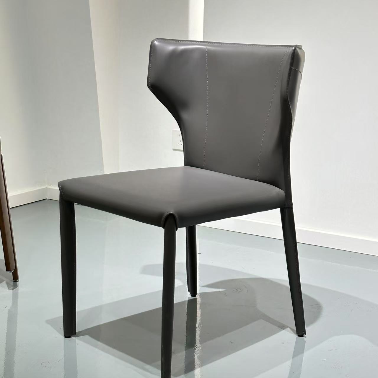 【2张】【柚苏】OY-0219简约轻奢家用客厅舒适餐椅540*540*810