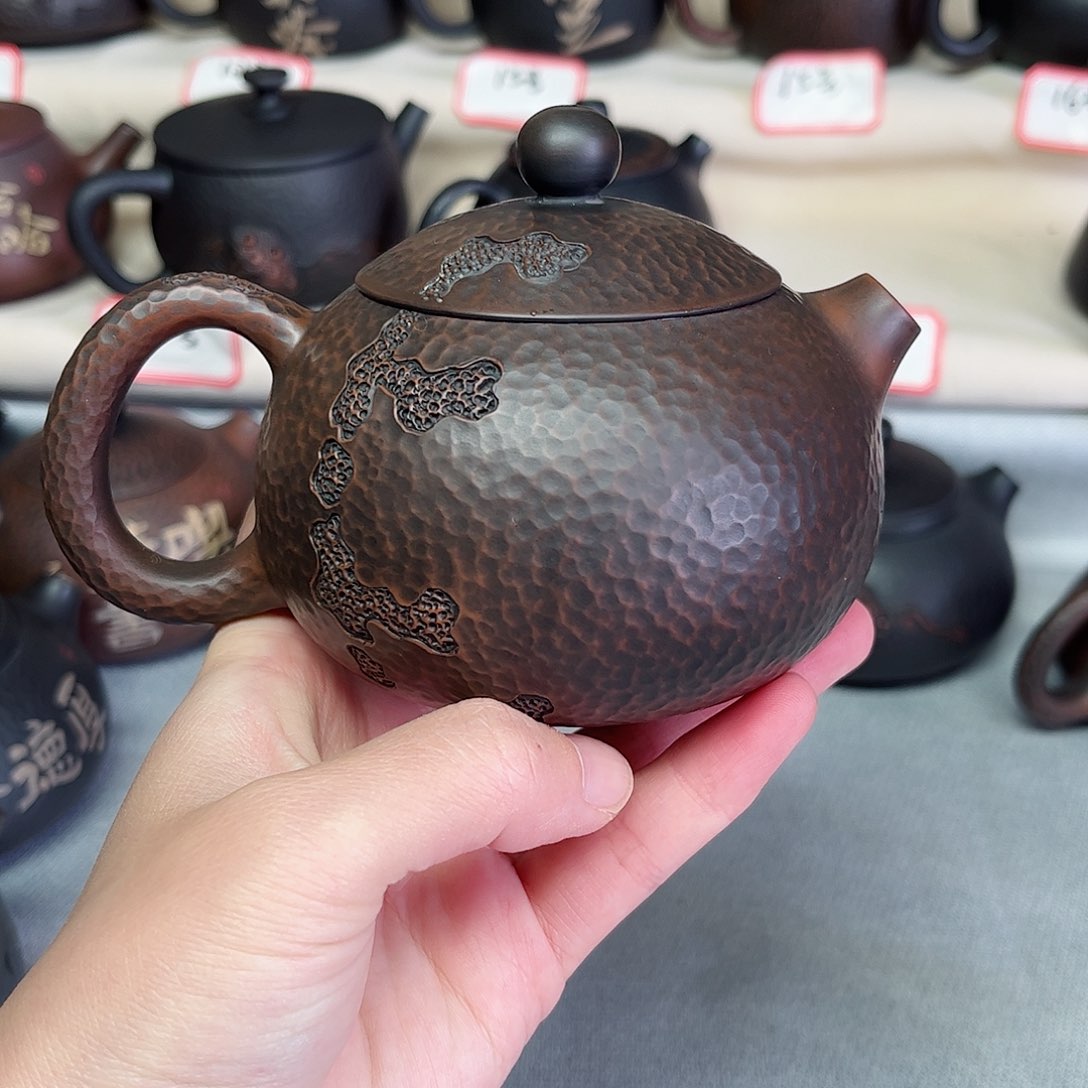 砂****地255毫升福利款纯手工锤纹肌理纹