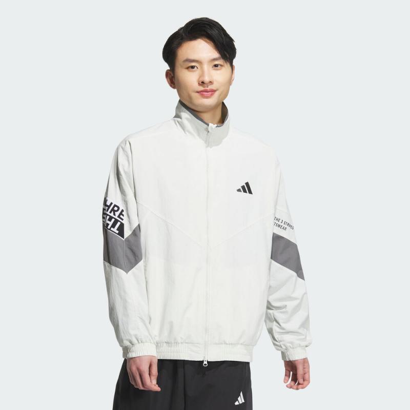 adidas阿迪达斯男子WORD WOVEN JKT梭织无帽外套KA1264
