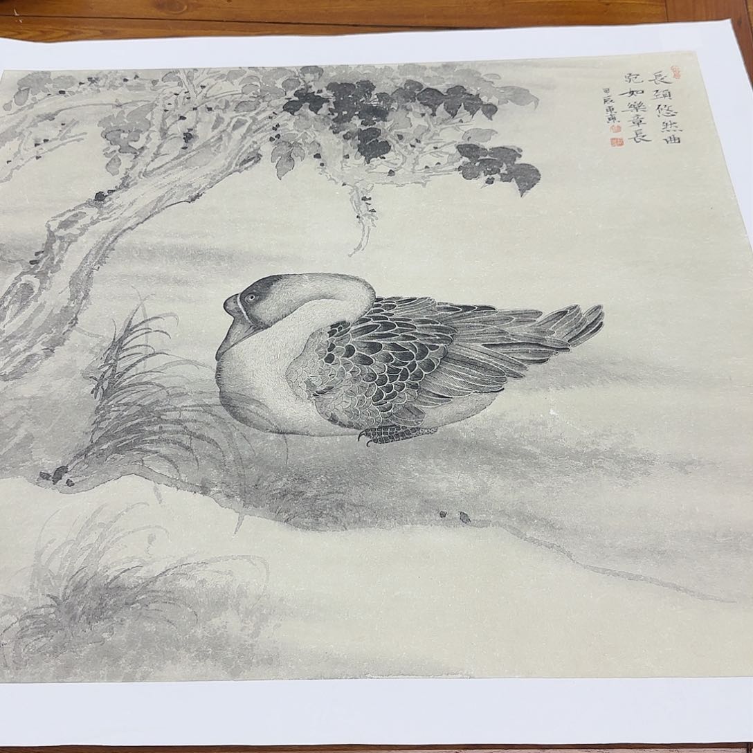 国画艺术家的作品