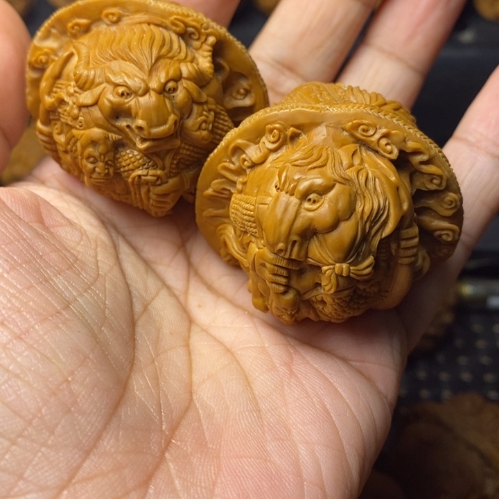 文玩核桃把件一****1黑白