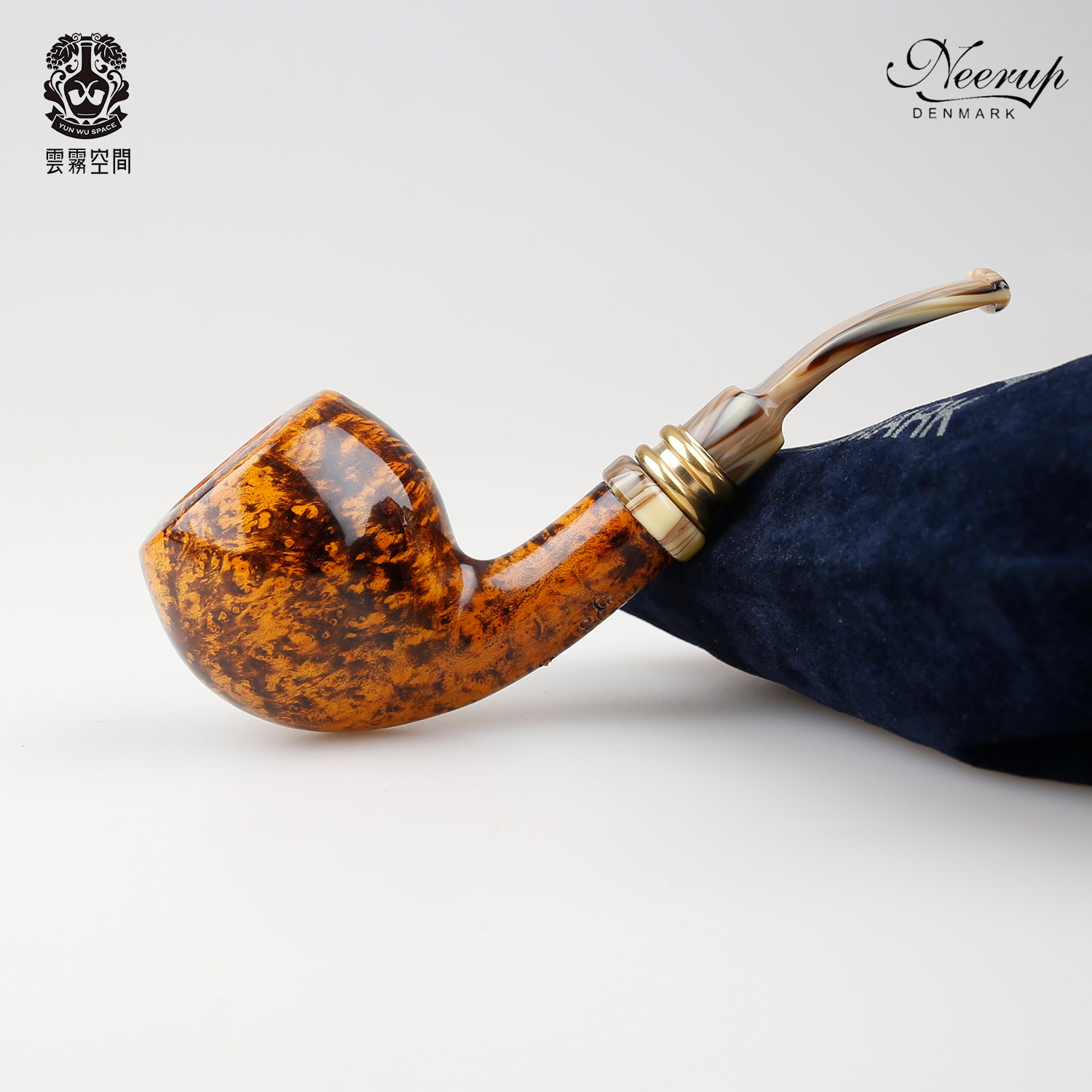 丹麦吉普森烟斗石楠木烟斗男士3mm石楠木烟具手工烟斗  