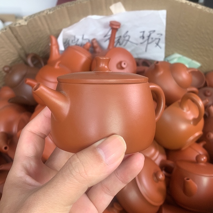 原矿朱泥茶壶茶具家用130