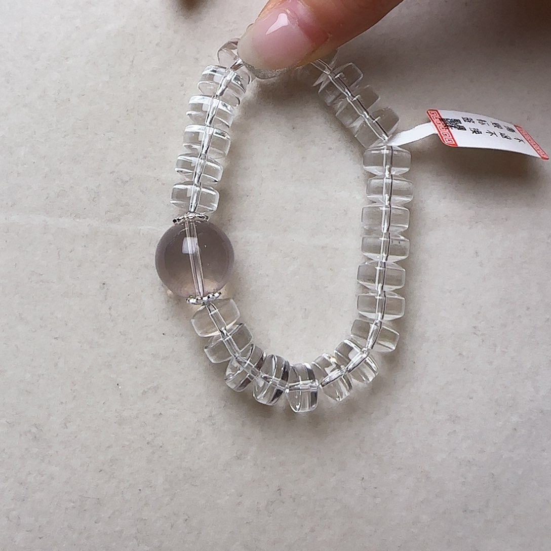 水晶手链未镶嵌大气上档次