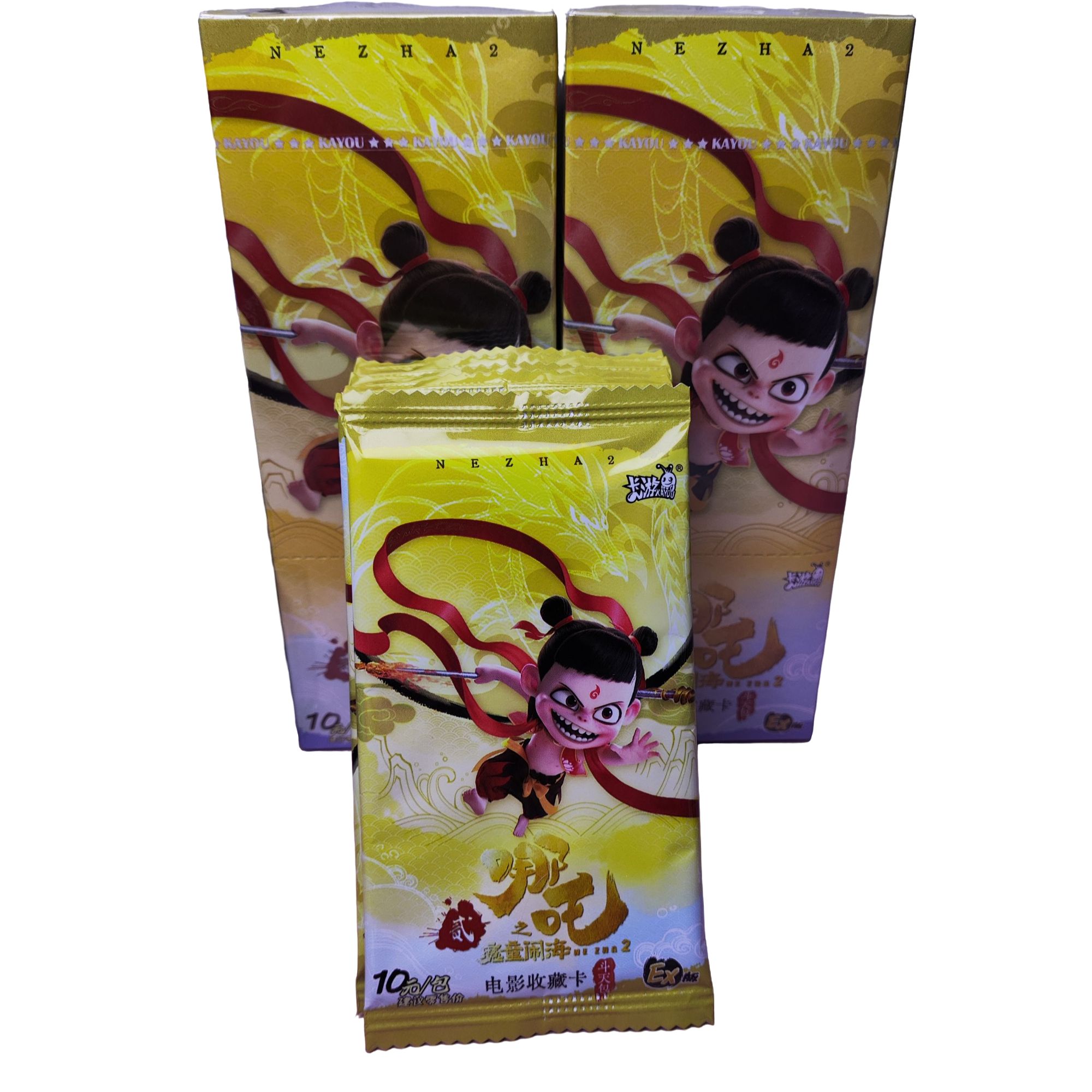 晔仔玩卡【玩法】晔仔的哪吒2魔童闹海斗天包正品收藏卡