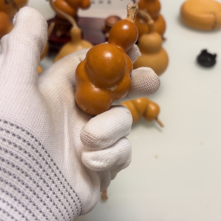 时***道天然手捻老皮葫芦