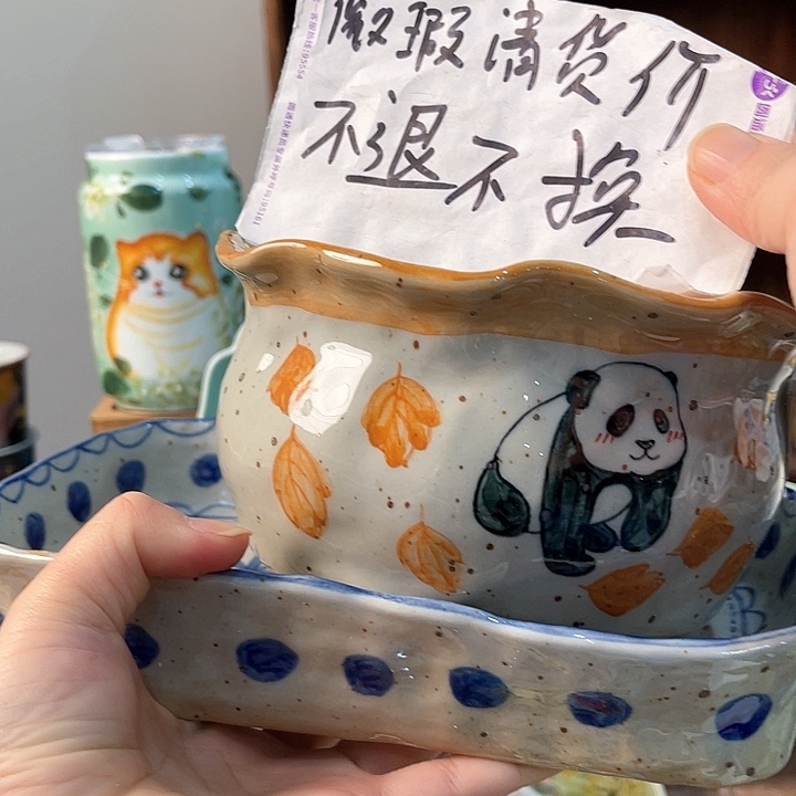 景德镇釉下手绘陶瓷 