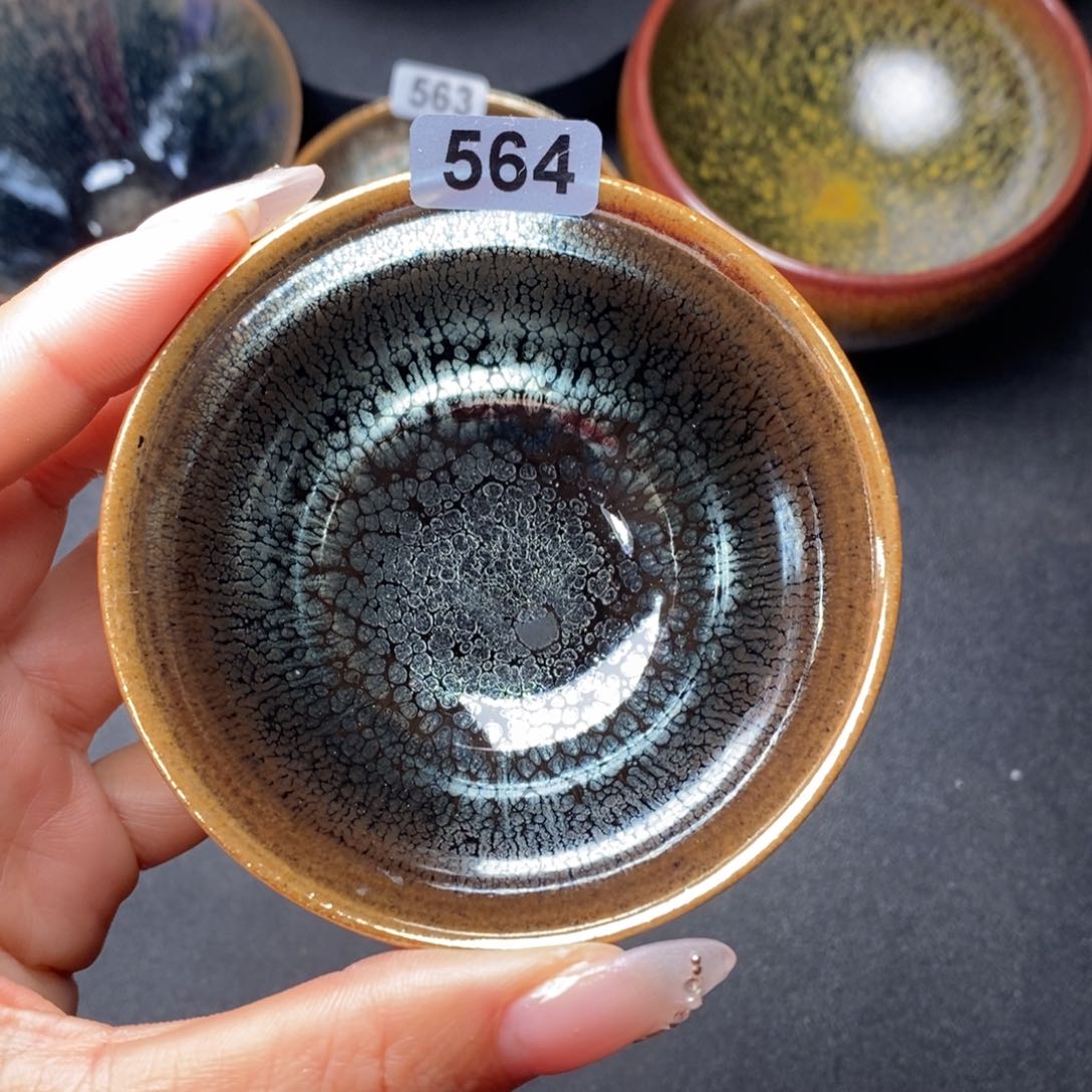 茶盏建窑建盏主人杯564