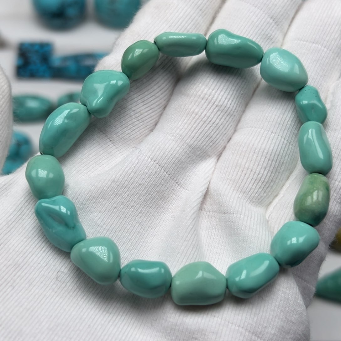 绿松石珠宝奇石未镶嵌