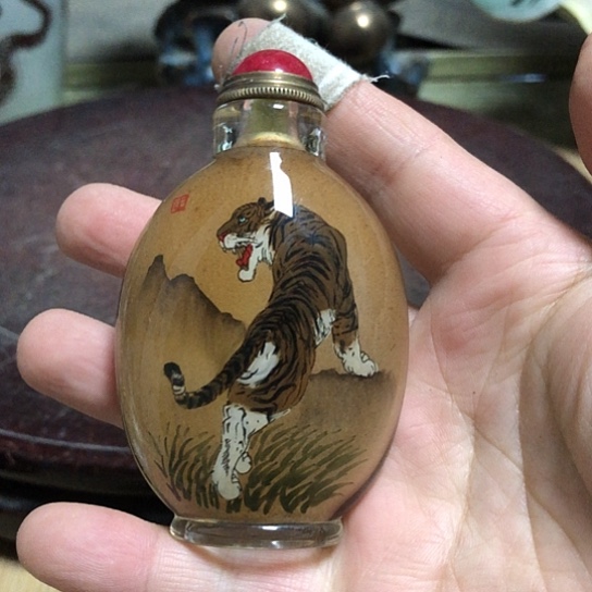 中***风手工艺品琉璃琉璃时光手工制作的小