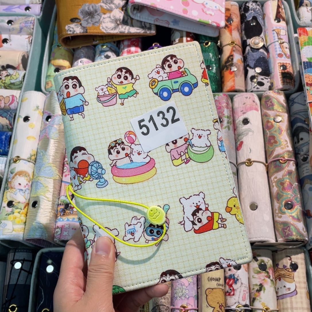 织绣A6活页不送纸5132